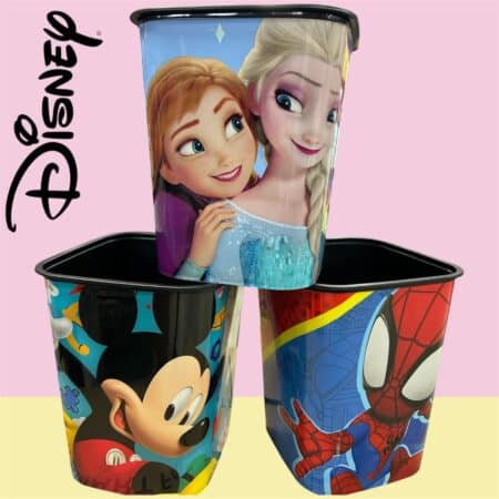 BOTE DE BASURA DE PERSONAJES