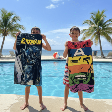 TOALLA DE SUPERHEROES