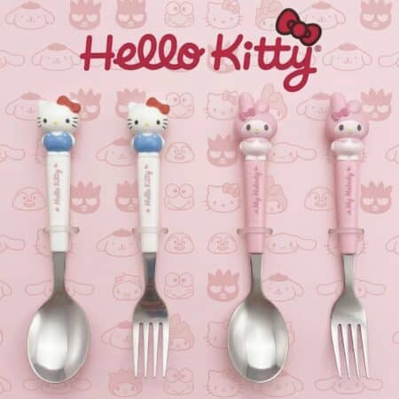 JUEGO DE CUBIERTOS SANRIO