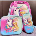 MOCHILA COMBO DE BARBIE CON LUZ LED