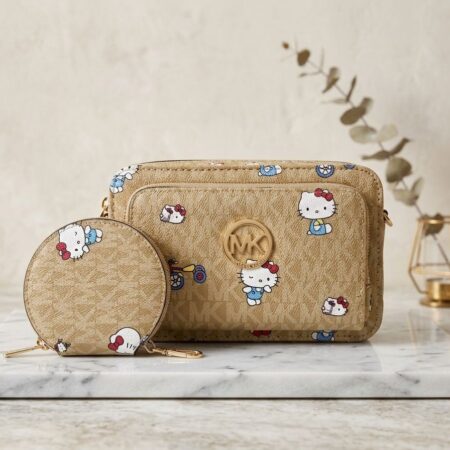 BOLSA MK DE PERSONAJES CON MONEDERO