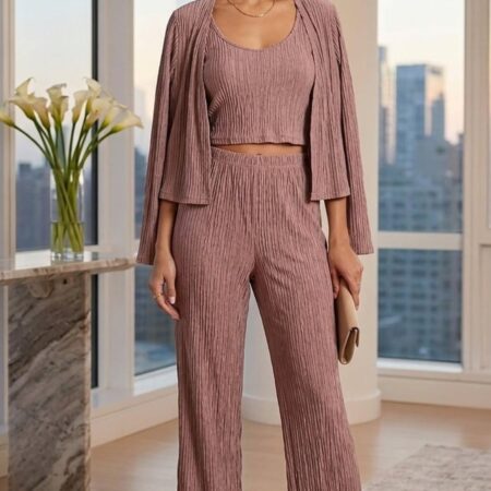 CONJUNTO CORRUGADO DE 3 PIEZAS