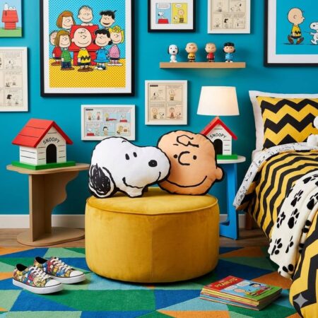 COJIN DE CHARLY BROWN Y SNOOPY