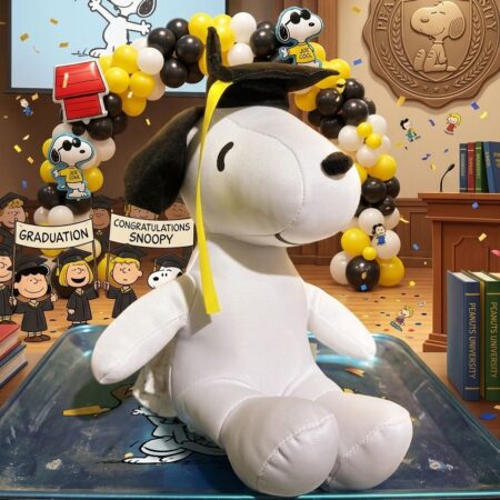 PELUCHE SNOOPY GRADUACIÓN CHICO