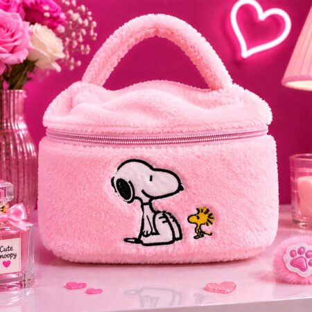 NECESER DE PELUCHE SNOOPY Y MARIE