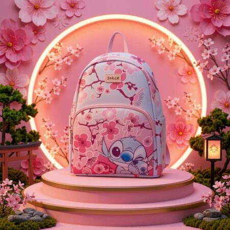 MOCHILA STITCH FLORES