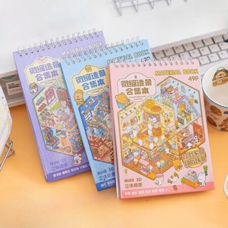 LIBRETA DE ESCENAS CON PEGATINAS