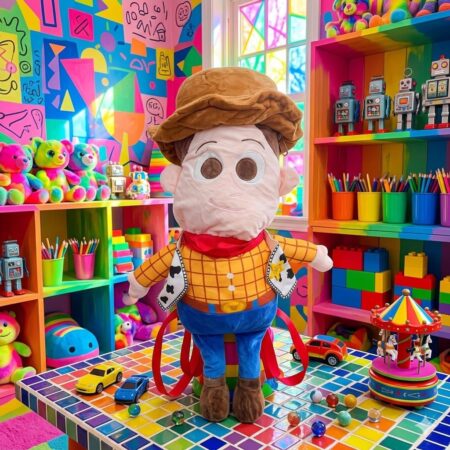 MOCHILA WOODY PELUCHE