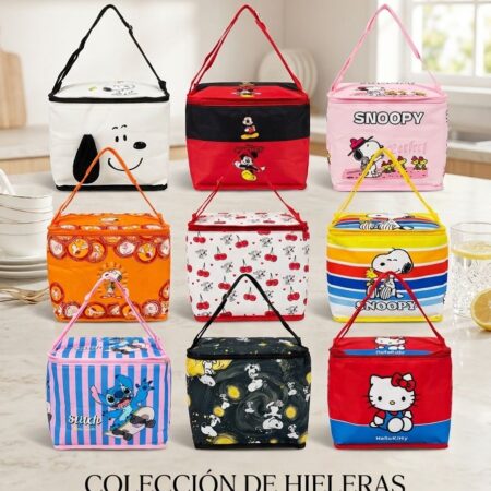 LONCHERA PERSONAJES CAJA MASTER 100PZ
