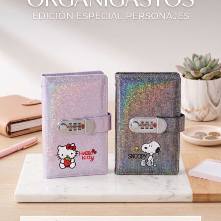 ORGANIGASTOS KITTY Y SNOOPY
