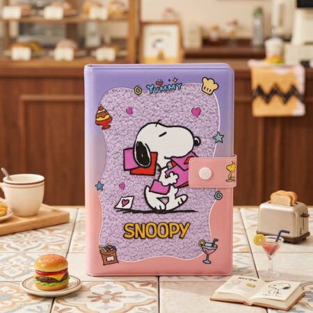LIBRETA TIPO PELUCHE SNOOPY