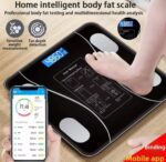 BÁSCULA INTELIGENTE BLUETOOTH (FUNCIONA CON PILAS AAA)