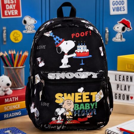 MOCHILA ESCOLAR SNOOPY