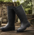BOTA NEGRA IMPERMEABLE CABALLERO TALLA DE LA 5 A LA 8