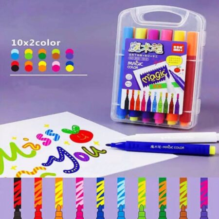 PLUMONES MAGICOS SET DE 12 PIEZAS