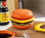 PLATO HAMBURGUESA MIDE 10CM INCLUYE 6 PIEZAS
