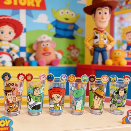 VASO DE VIDRIO TOY STORY