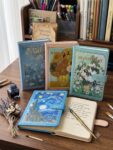LIBRETA VAN GOGH (80 HOJAS CON DISEÑO, TAMAÑO FRANCESA)