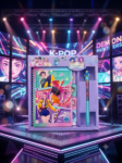 SET GUERRERAS K POP LIBRETA Y PLUMA (LIBRETA TAMAÑO FRANCESA)