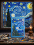 LIBRETA VAN GOGH (80 HOJAS CON DISEÑO, TAMAÑO FRANCESA)