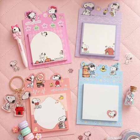 POST IT SNOOPY (4 COLORES DIFERENTES)