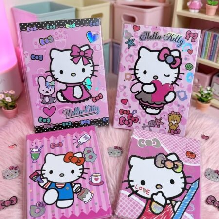MINI LIBRETA DE KITTY, HARRY POTTER Y SNOOPY (RAYA, MIDEN 11CM*8.5CM)