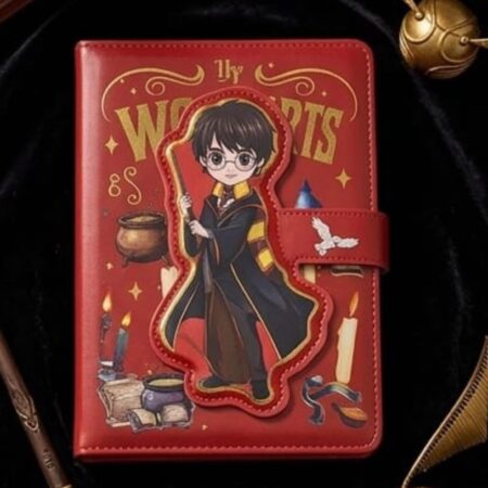 LIBRETA ESTILO PUFF HARRY POTTER NIÑO Y NIÑA TAMAÑO FRANCESA