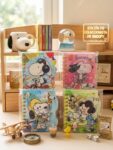 MINI LIBRETA SNOOPY CON PASTA LENTICULAR