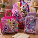 SET ESCOLAR 3 EN 1 MOCHILA DE RUEDITAS