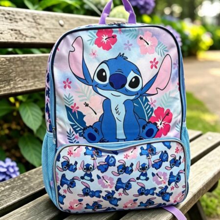 MOCHILA STITCH TAMAÑO PRIMARIA