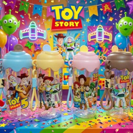 VASO TOY STORY 600ML 4 COLORES DIFERENTES