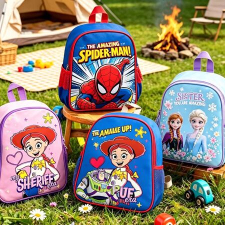 MOCHILA PERSONAJES PRIMARIA MED 40CM DE ALTO X 30 DE ANCHO
