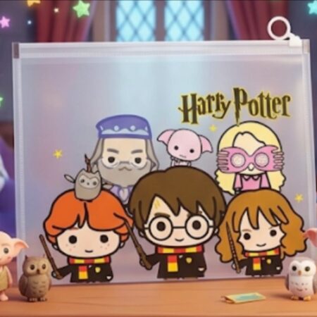 FOLDER DE PLASTICO TAMAÑO OFICIO HARRY POTTER 3 MODELOS DIF