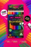 COLORES BORRABLES 12 PZS
