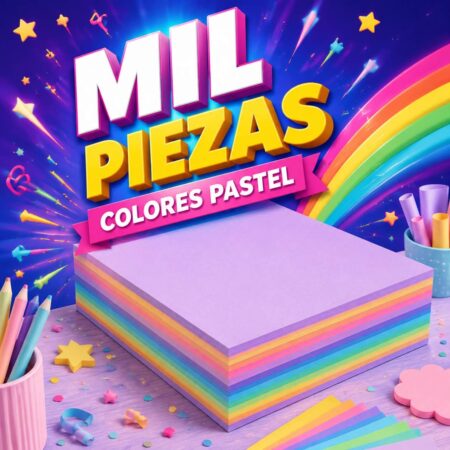 MILLAR HOJAS DE COLOR PASTEL
