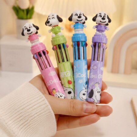 BOLIGRAFO MULTICOLOR DE SNOOPY