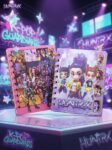 LIBRETA K POP ANIMADA CON SEPARADORES MEDIDAS 16CM*12CM