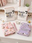 ORGANIGASTOS DE SNOOPY CON PLUMA. 6 SOBRES ZIPLOC Y 45 HOJAS DE RAYA