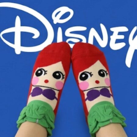 PAQUETE DE CALCETAS DE PERSONAJES DISNEY (12 PARES)