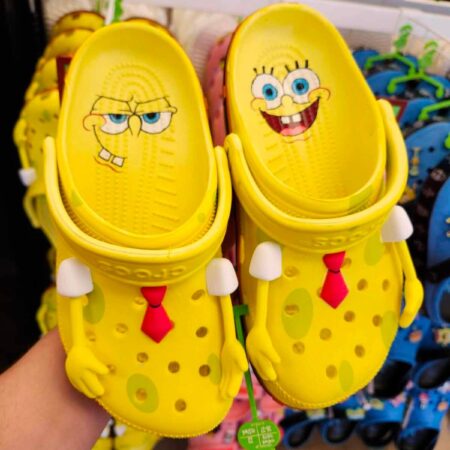 CROCS BOB SPONJA INFANTIL INCLUYE PINES TALLA #18 A # 22
