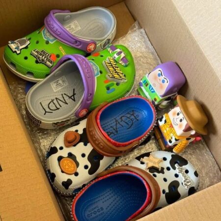 CROCS DE TOY STORY TALLA ADULTO (TALLAS DE LA #24 A #28)