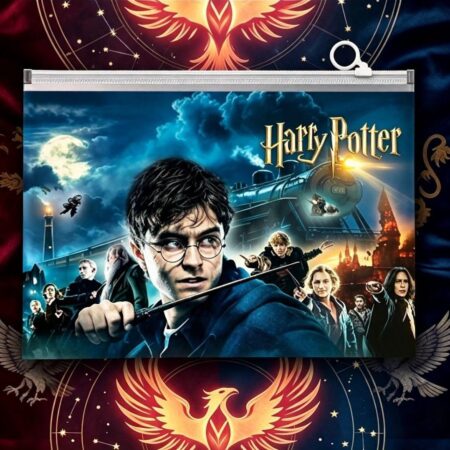 FOLDER DE PLASTICO TAMAÑO OFICIO HARRY POTTER 3 MODELOS DIF