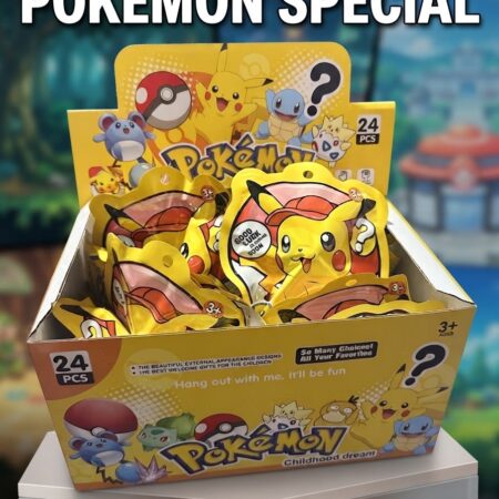 LLAVERO SORPRESA DE PERSONAJES (TOY STORY , STITCH , K-POP , POKEMON Y MARIO)