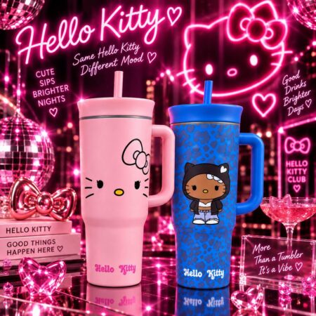 TERMO HELLO KITTY ANIMAL PRINT