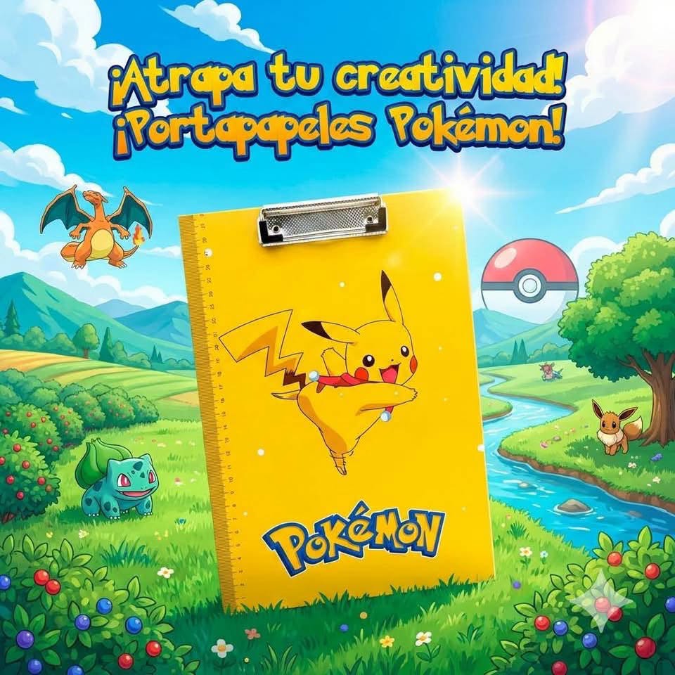 PISA PAPELES POKEMON