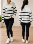 SUETER  RAYAS  100% POLIESTER  4 COLORES  DIFERENTES  UNITALLA