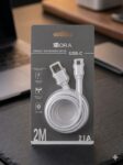 CABLE   CARGADOR Y TRANSFIERE DATOS  1HORA USB-C 2 METROS