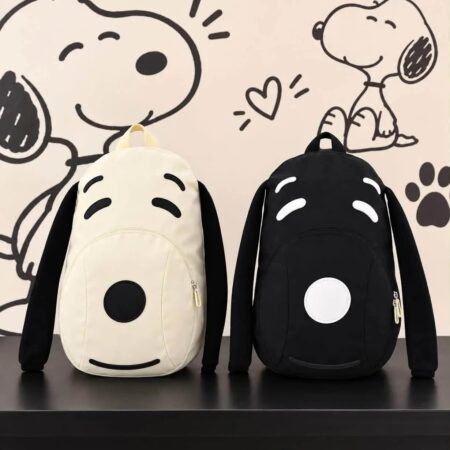 MOCHILA SNOOPY CON OREJAS