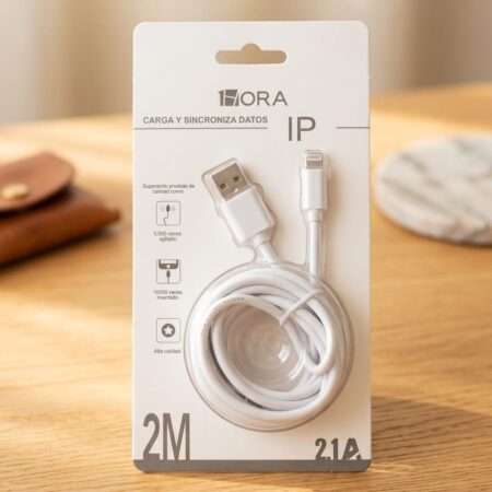 CABLE DE CARGA  Y DATOS 1HORA IP 2METROS