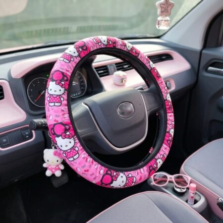 FUNDA  UNIVERSAL  PARA  VOLANTE  HELLO KITTY